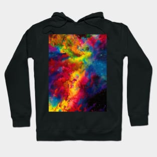 Trippy Tie Dye Nebula Galaxy Hoodie